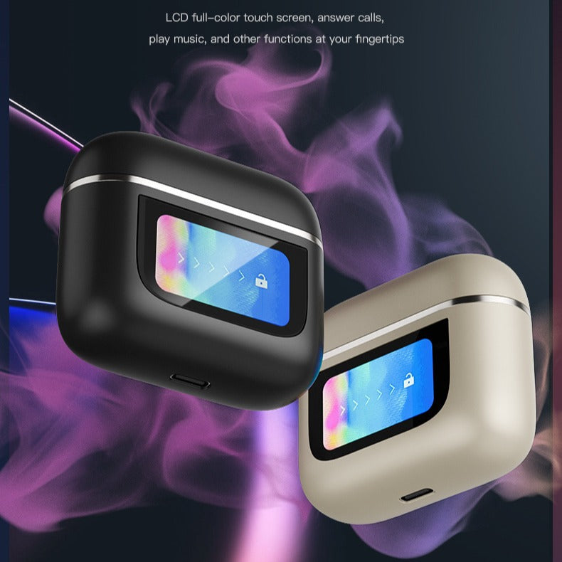Intelligent Color Screen Wireless In Ear Active Noise Reduction Wireless Earphones